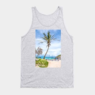 Beach Entrance Bermuda Tank Top